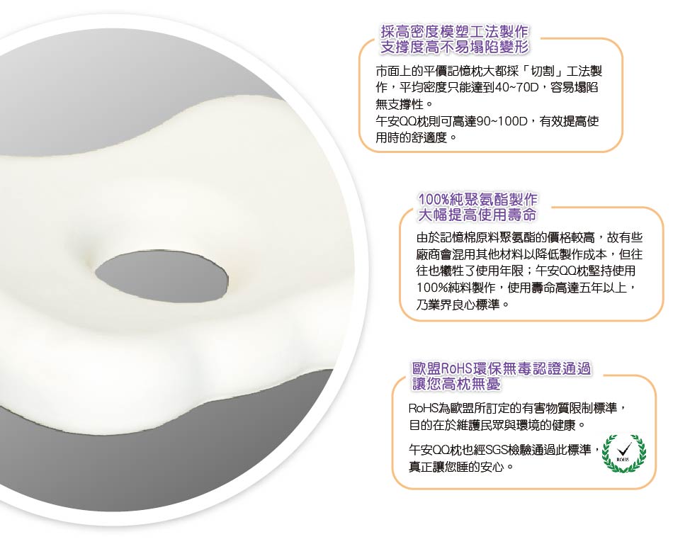 午安QQ枕 品質與價值