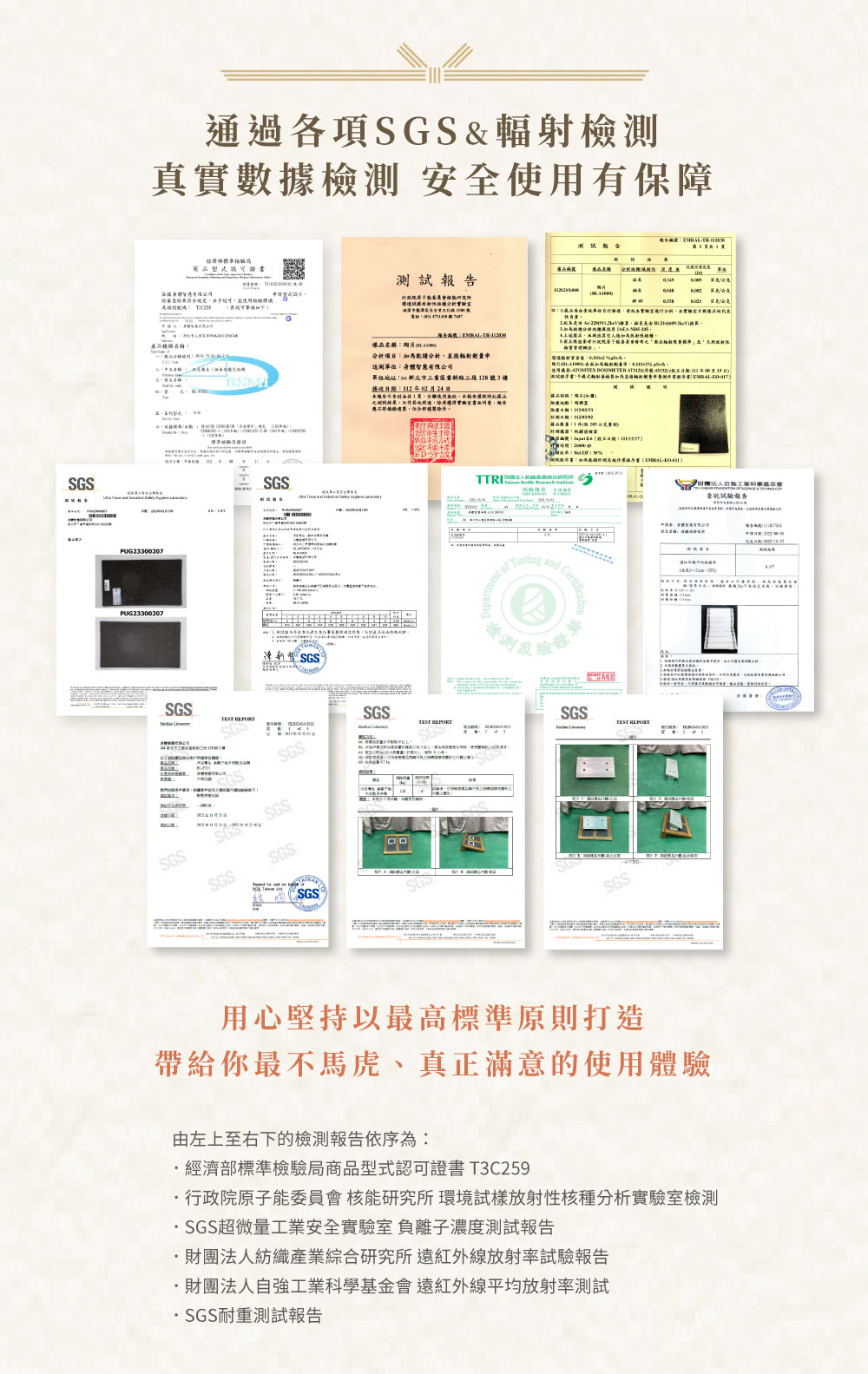 檢測報告